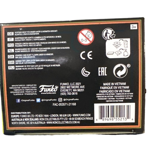 Funko Captain Marvel 908 Blacklight Bobble Head NIB Target Exclusive - Picture 6 of 6